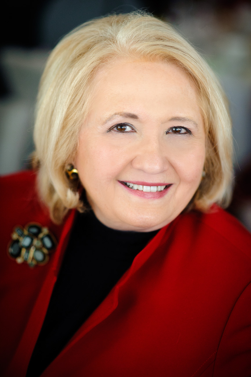 portrait of Melanne Verveer.